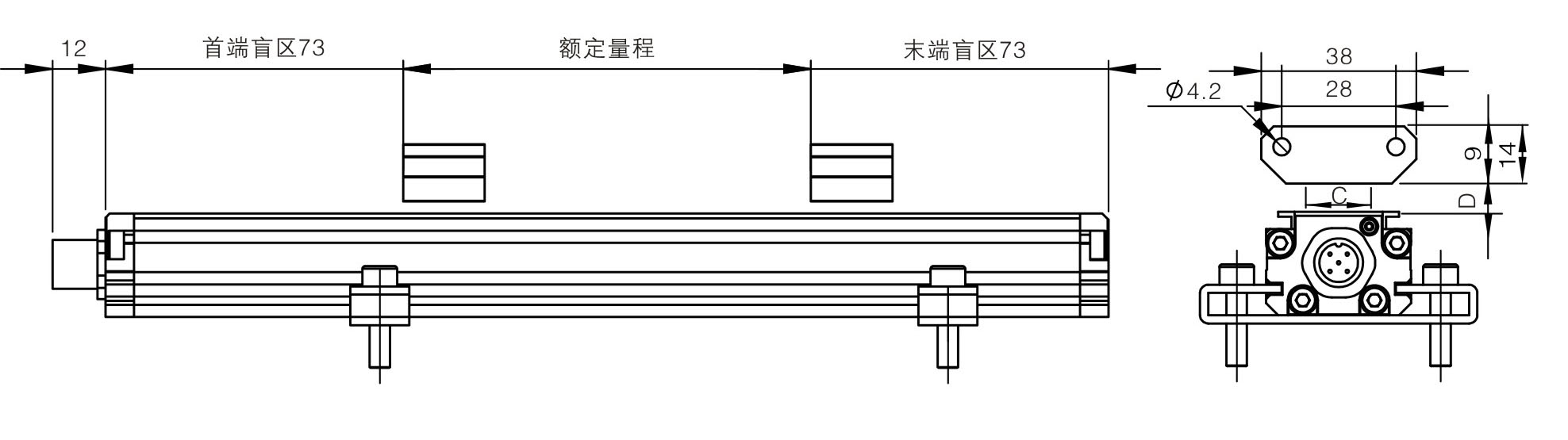 M型 悬浮磁铁