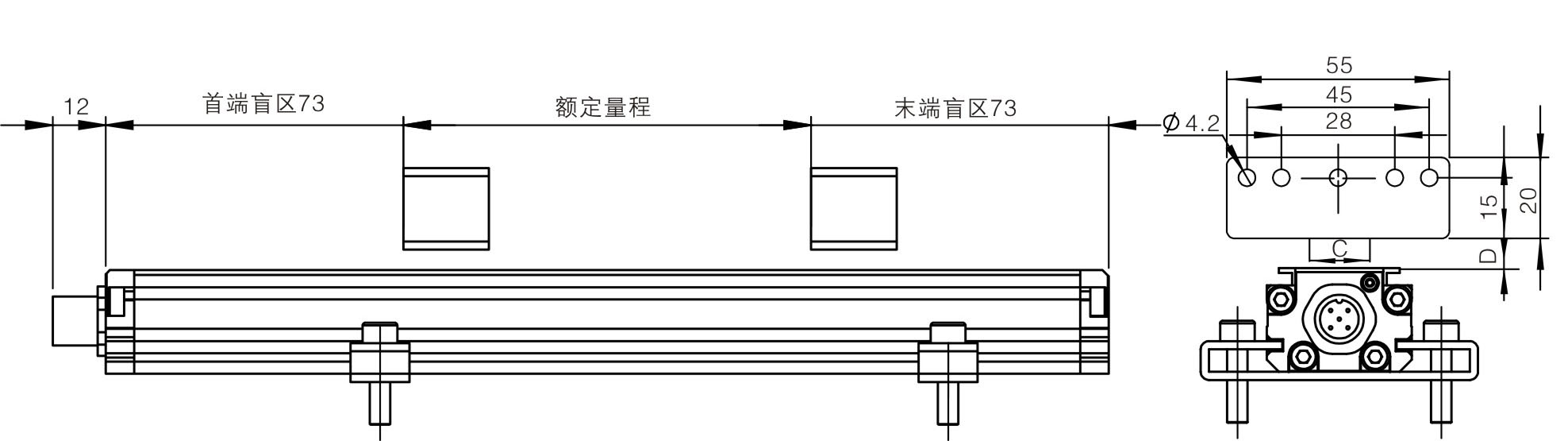 N型 滑块磁铁